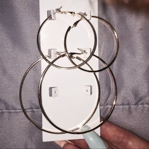 💛F21 Gold Hoops💛